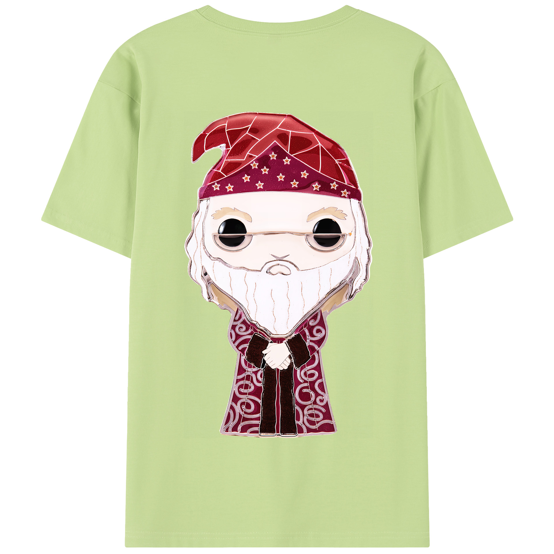 （画像用） Harry Potter ハリー・ポッターシリーズ 綿100％半袖Tシャツ（背面プリント）